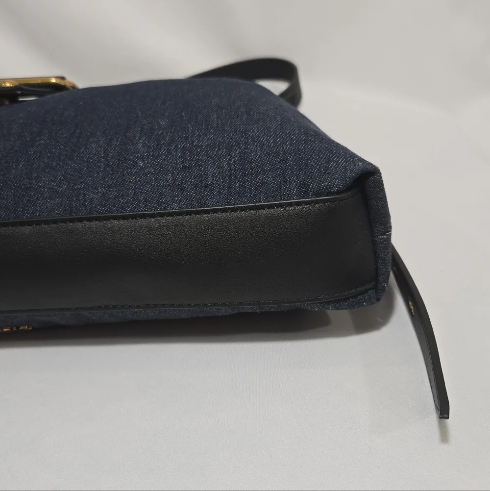 Steve Madden Balyssa Dark Demin Large Demin Hobo Purse